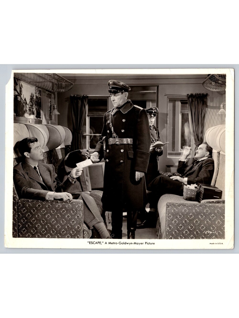 Robert Taylor Photo Escape Movie Press Photo
